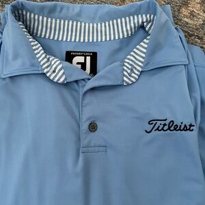 FootJoy Titleist Light Blue Polo
